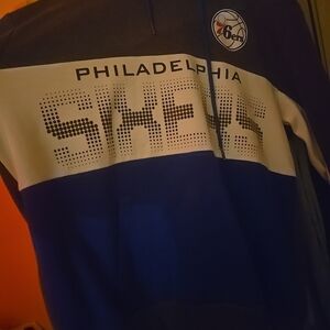 Philadelphia 76ers Blue Hoodie